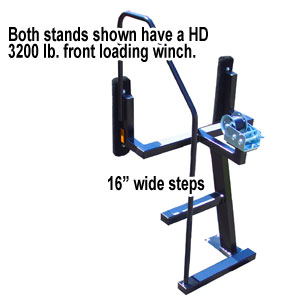 Deluxe winch stand