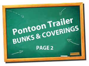 pontoon trailers - Bunk Bracksts