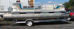 fitting your pontoon boat trailer to your boat