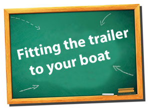 fitting your trailer to your pontoon boat